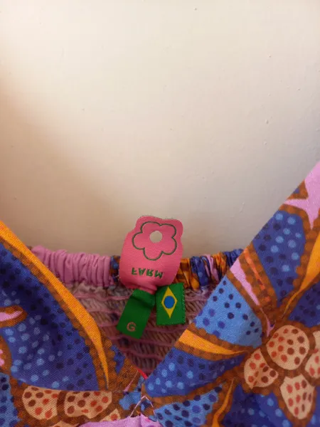 vestido banho de rio Farm