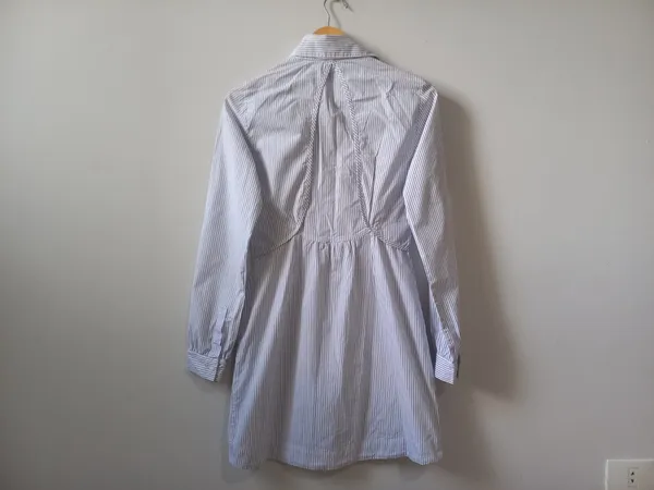 chemise curta risca de giz animale