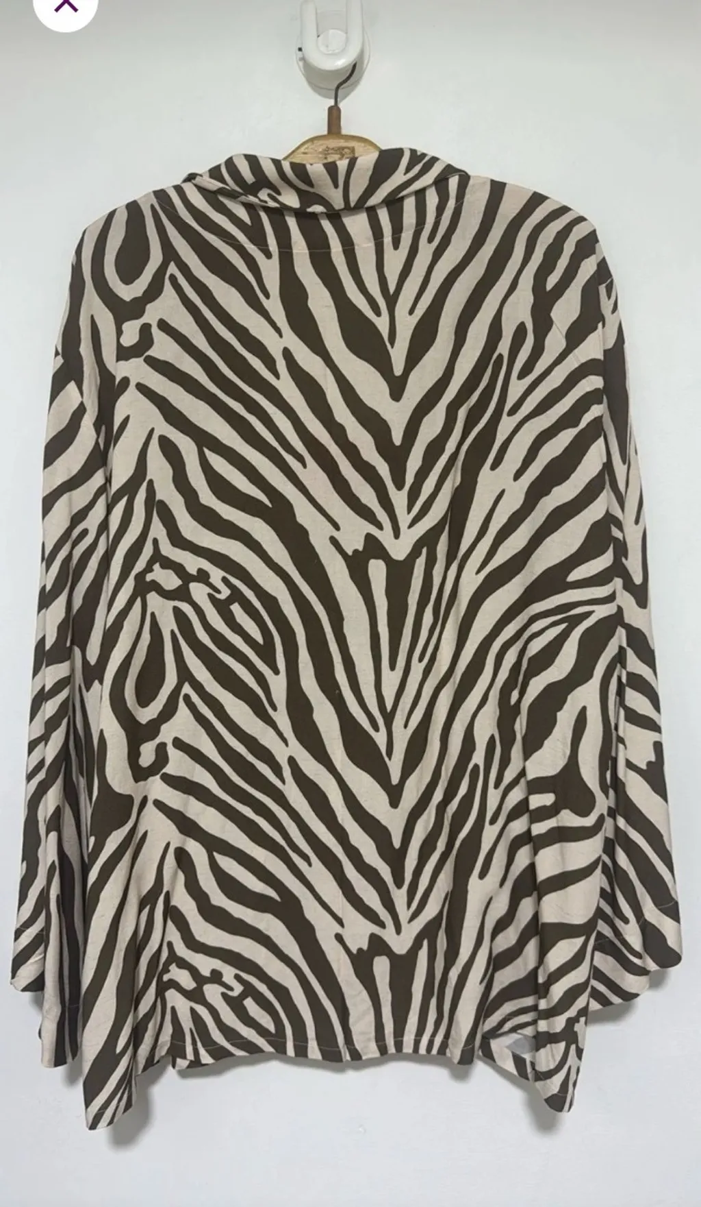 camisa animal print