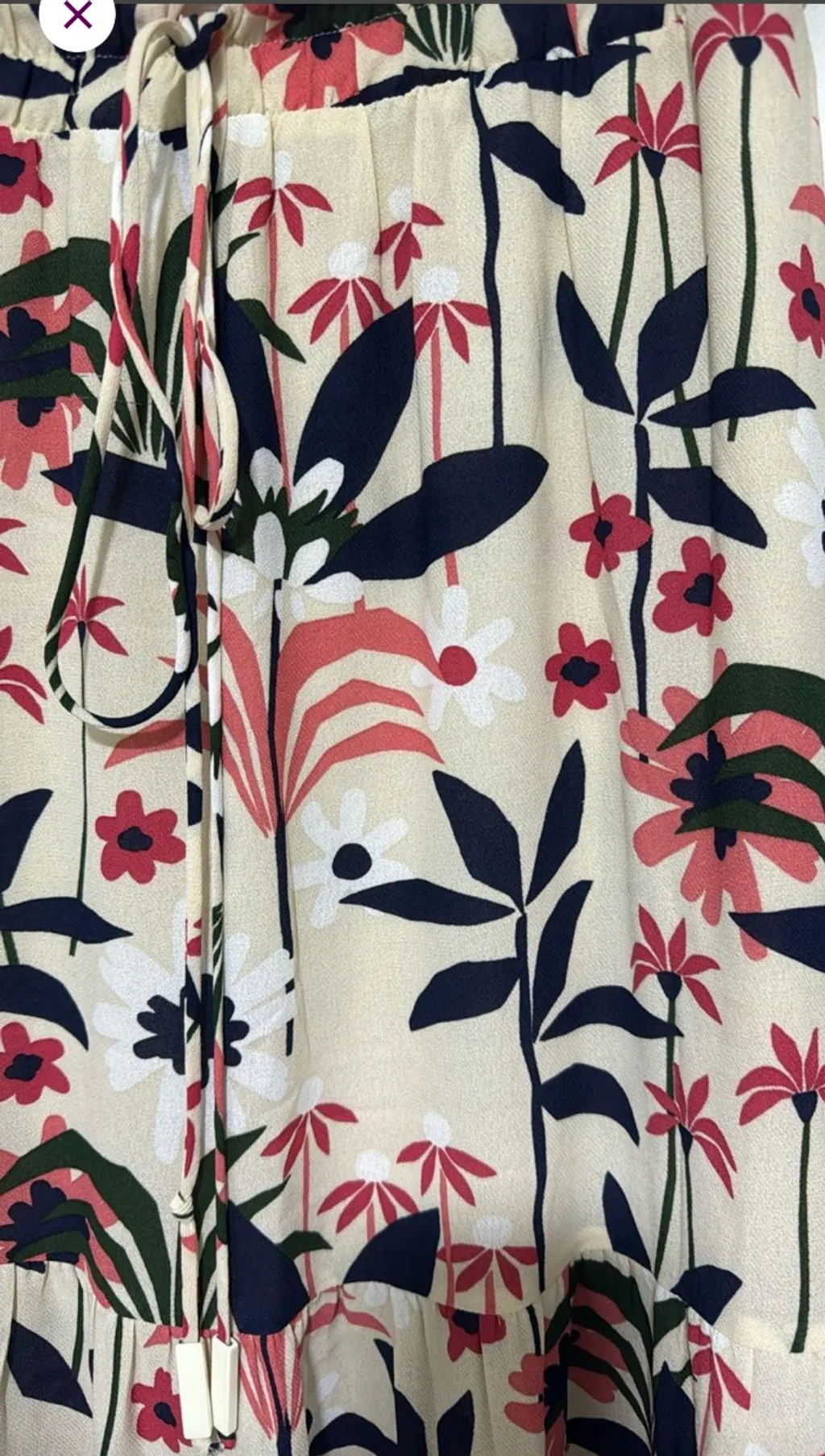 saia estampada shoulder