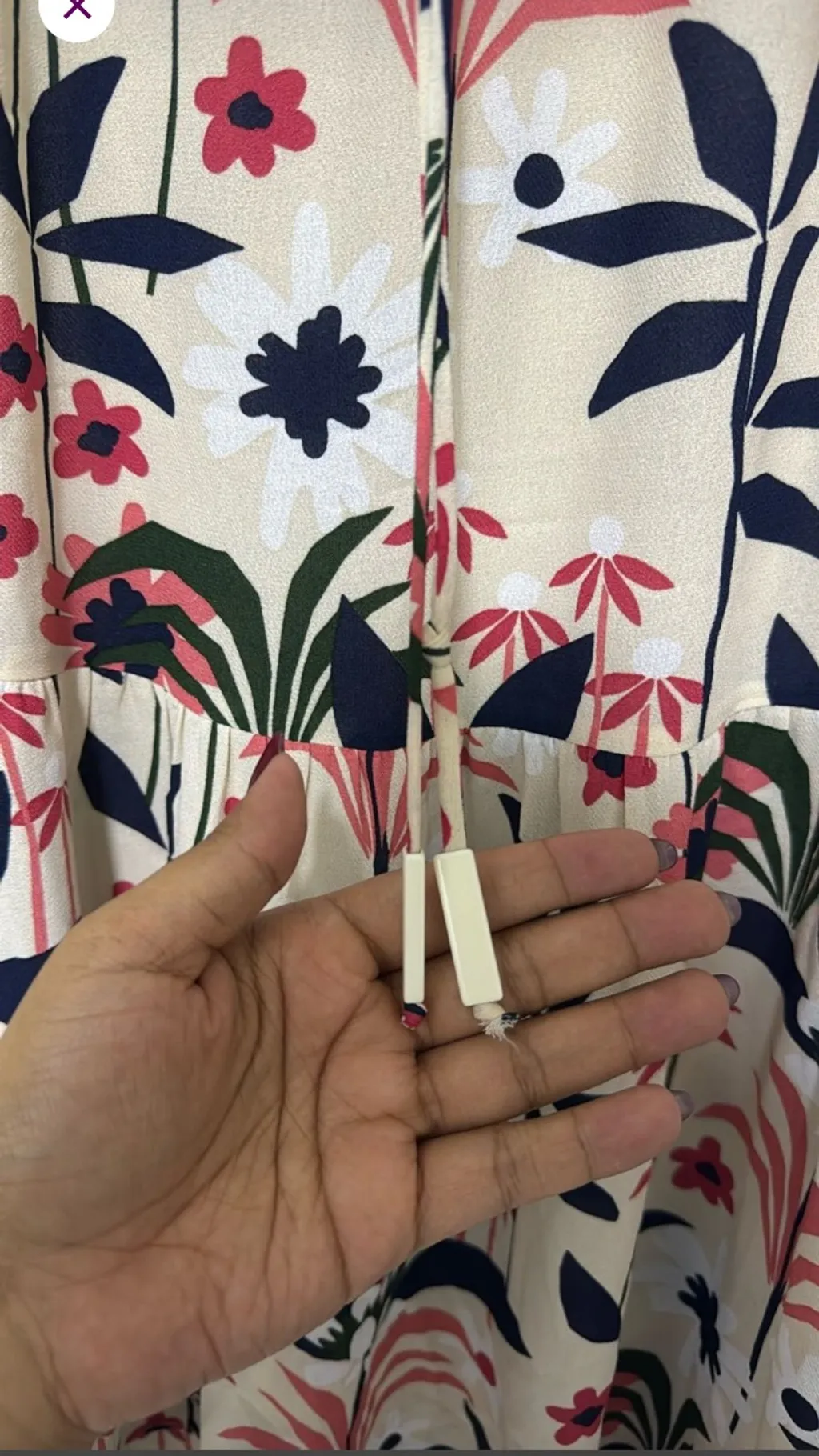 saia estampada shoulder