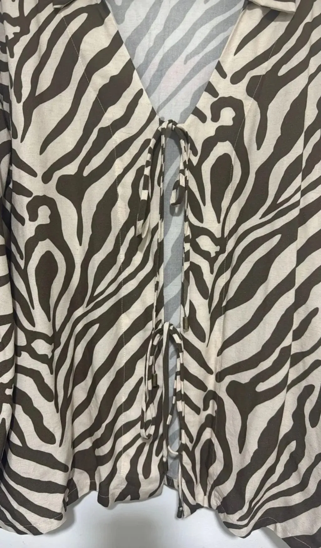 camisa animal print