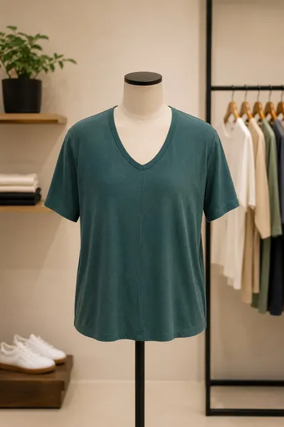 Blusa Suede Verde