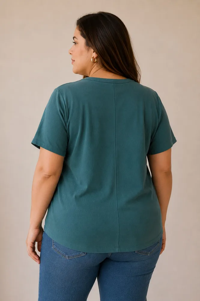 Blusa Suede Verde