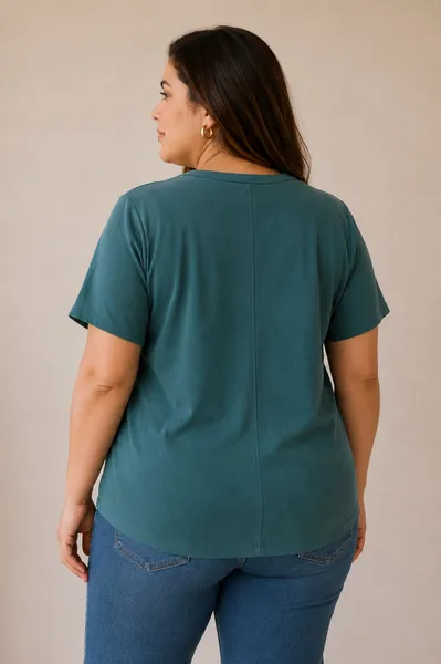 Blusa Suede Verde