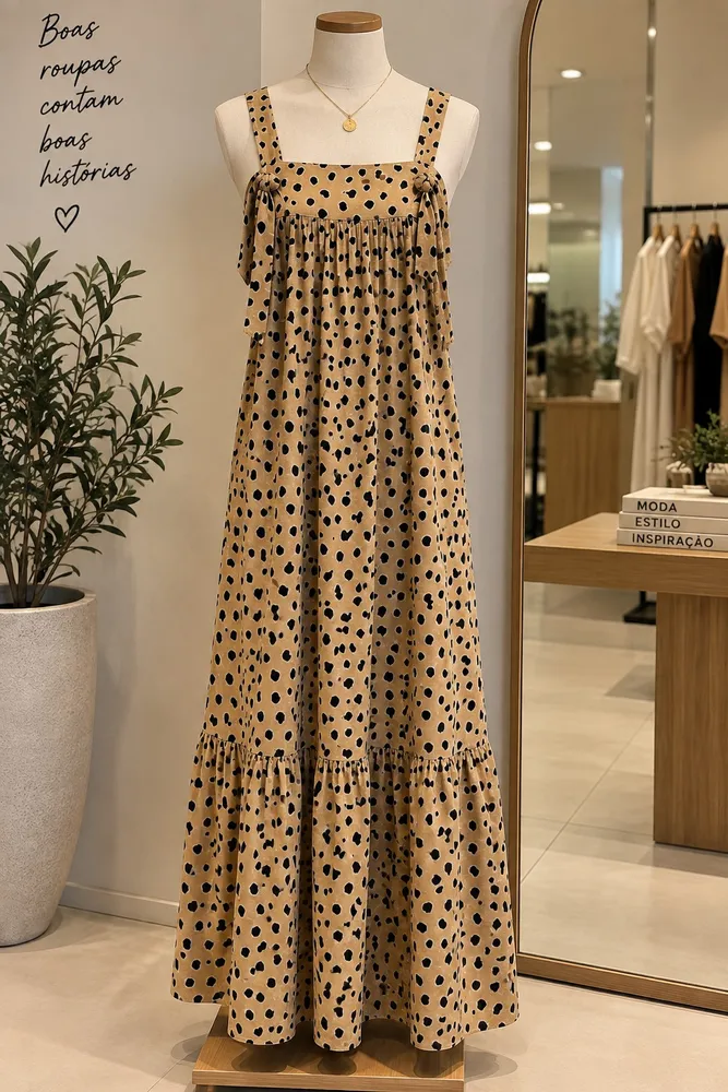 Jardineira animal print