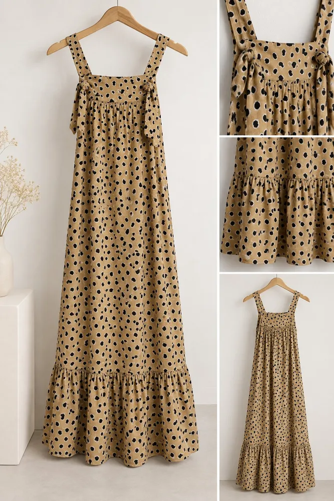 Jardineira animal print