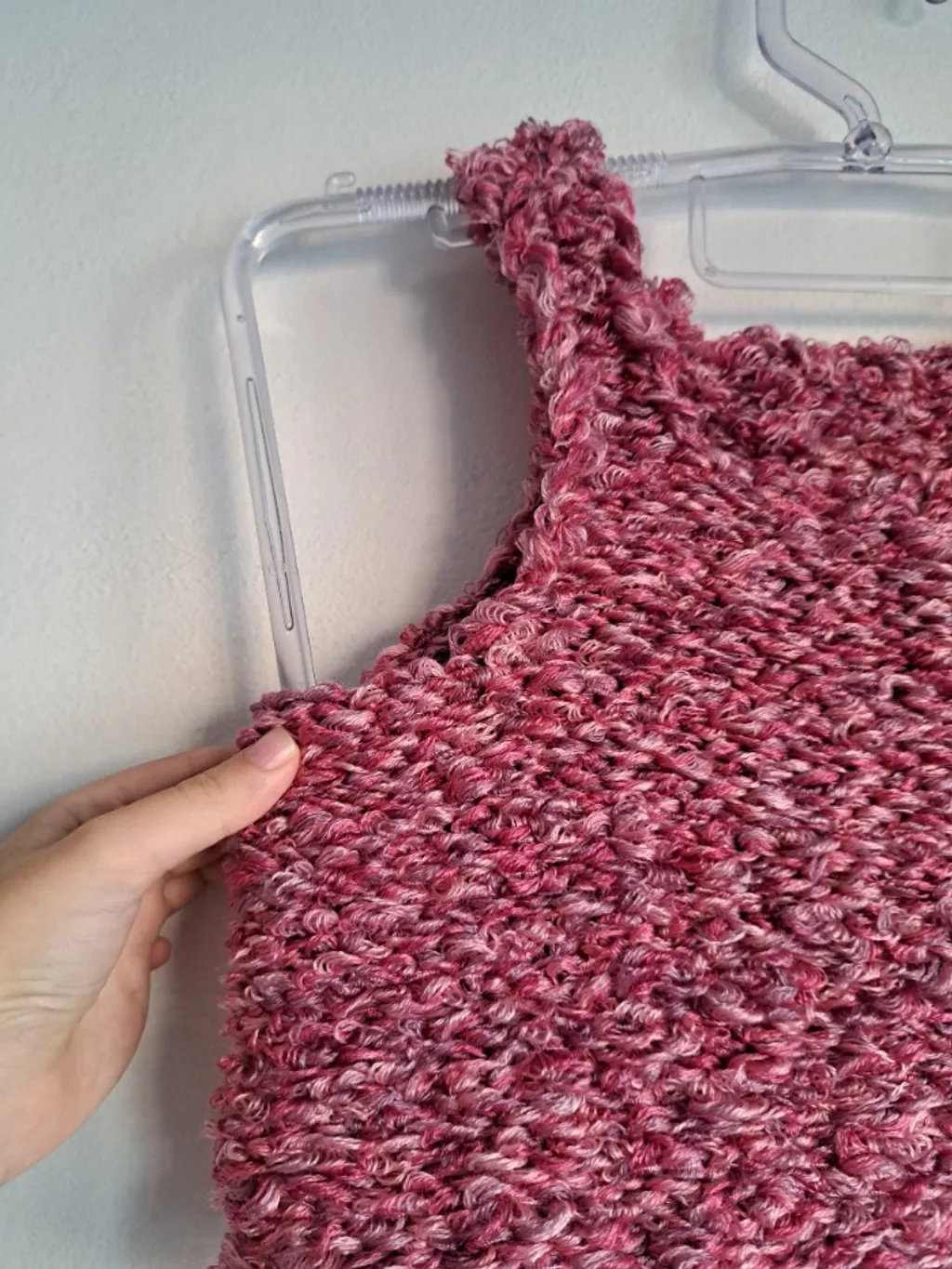 regata nova feita a mão crochê