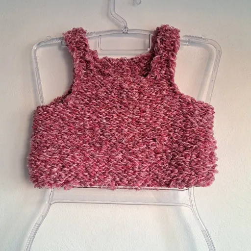 regata nova feita a mão crochê