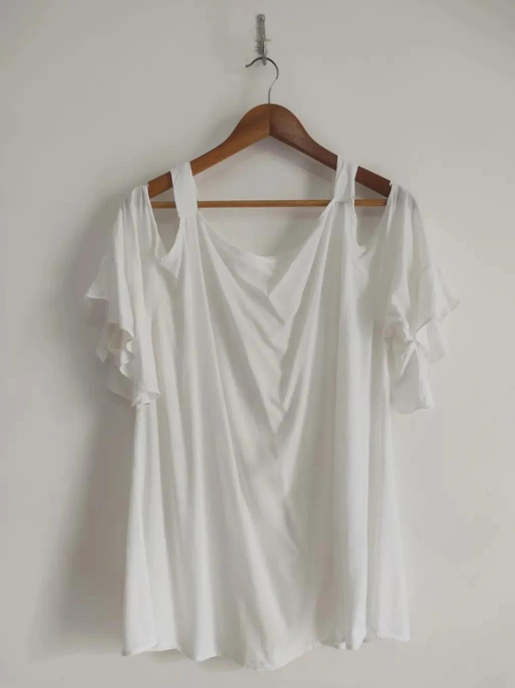 Blusa Ciganinha Branca - Tam. GG