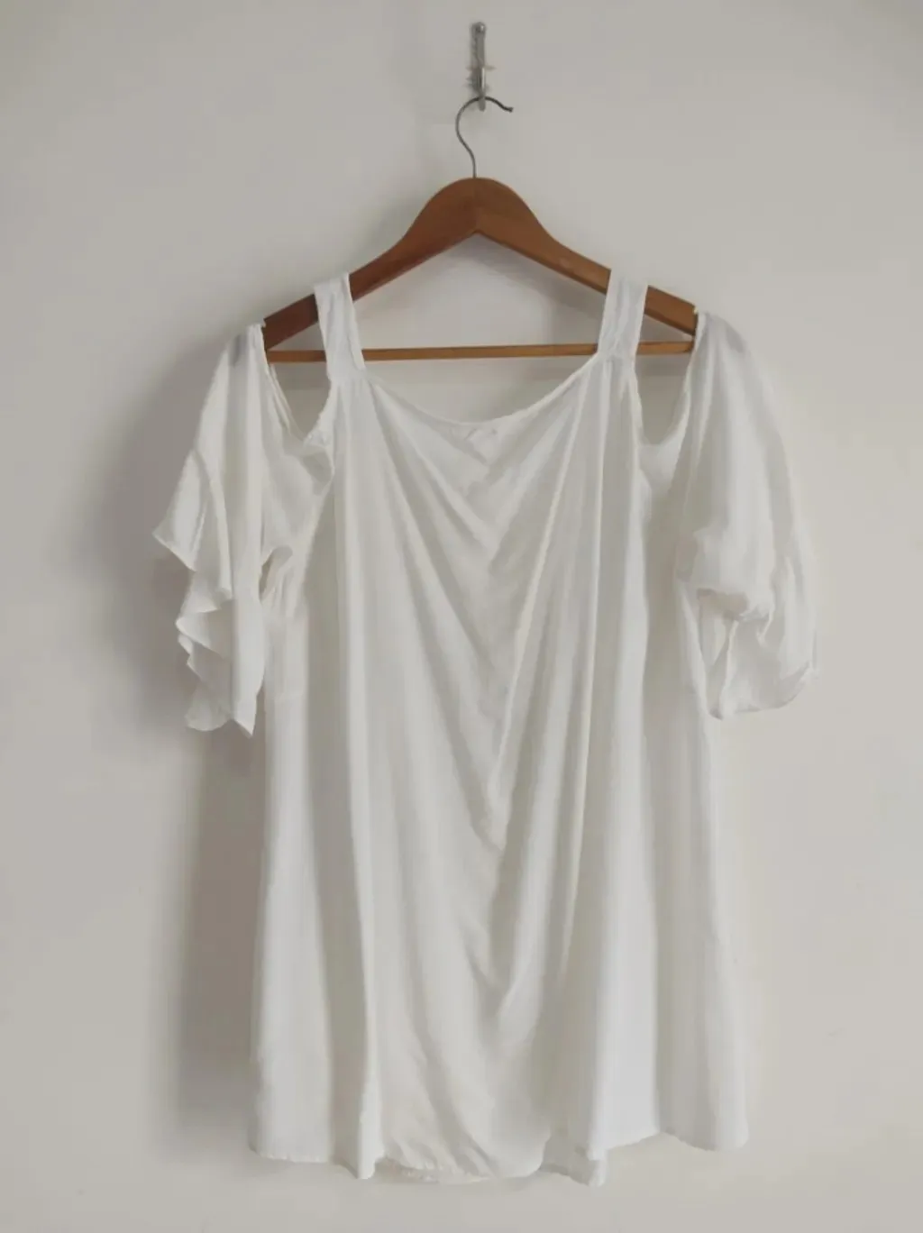 Blusa Ciganinha Branca - Tam. GG