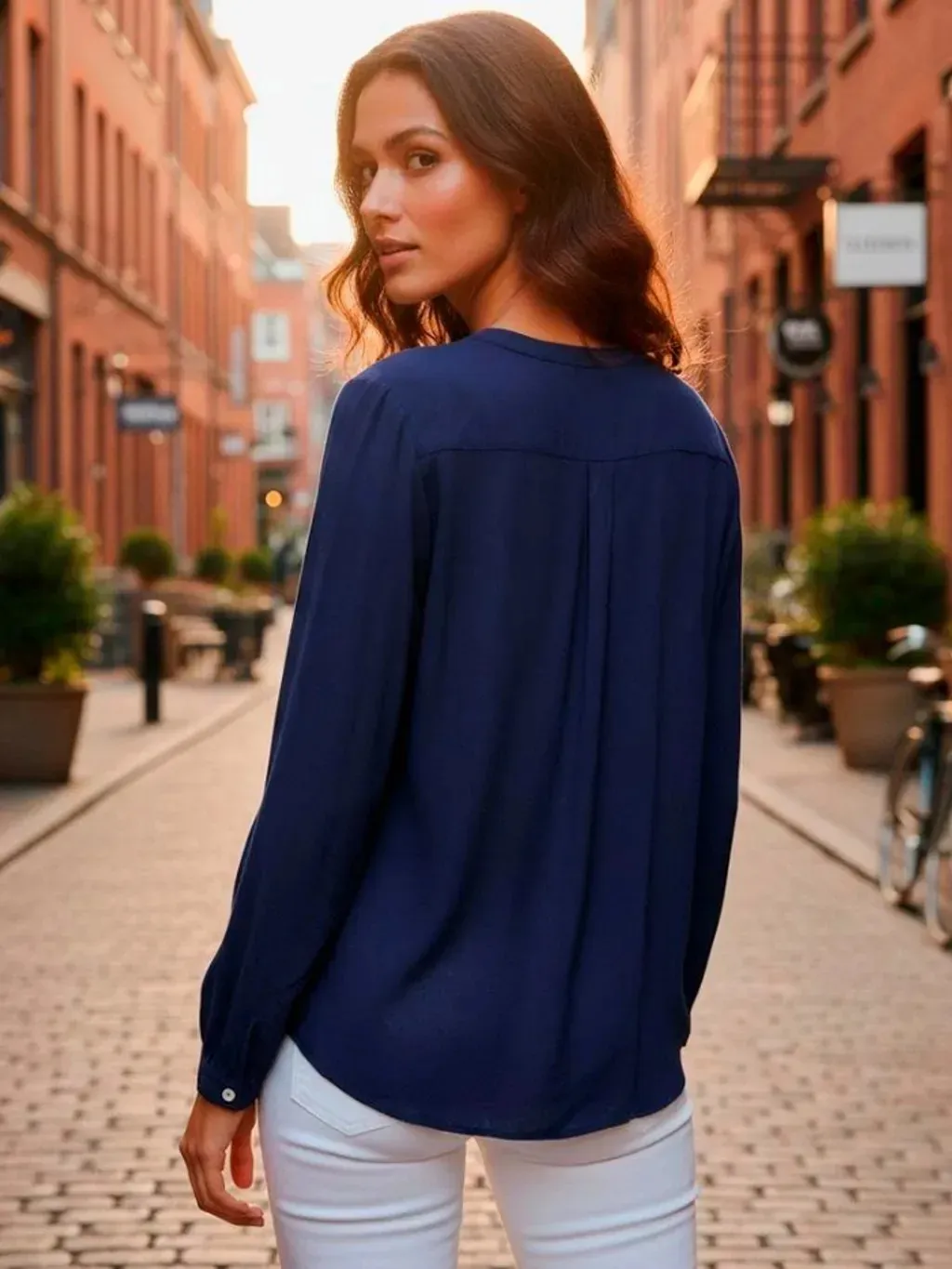 Camisa Azul Marinho - Tam. M