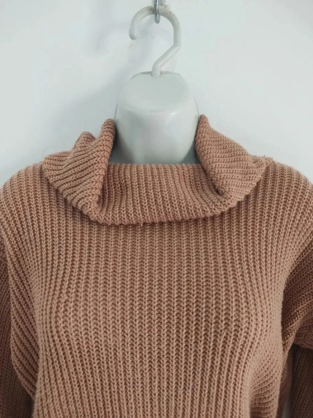 Suéter Cropped Gola Role - Tam. G