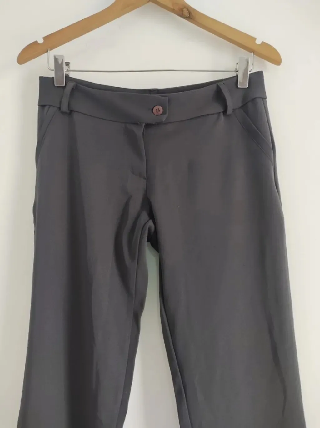 Calça de Alfaiataria Cinza - Tam. M