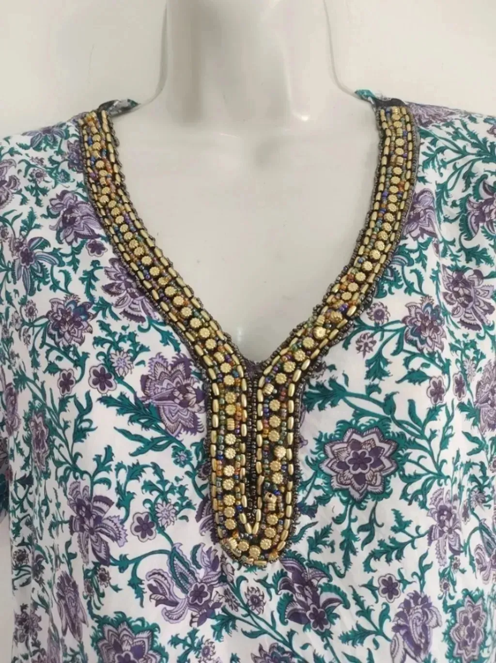 Bata Estampada Pedraria - Tam. M