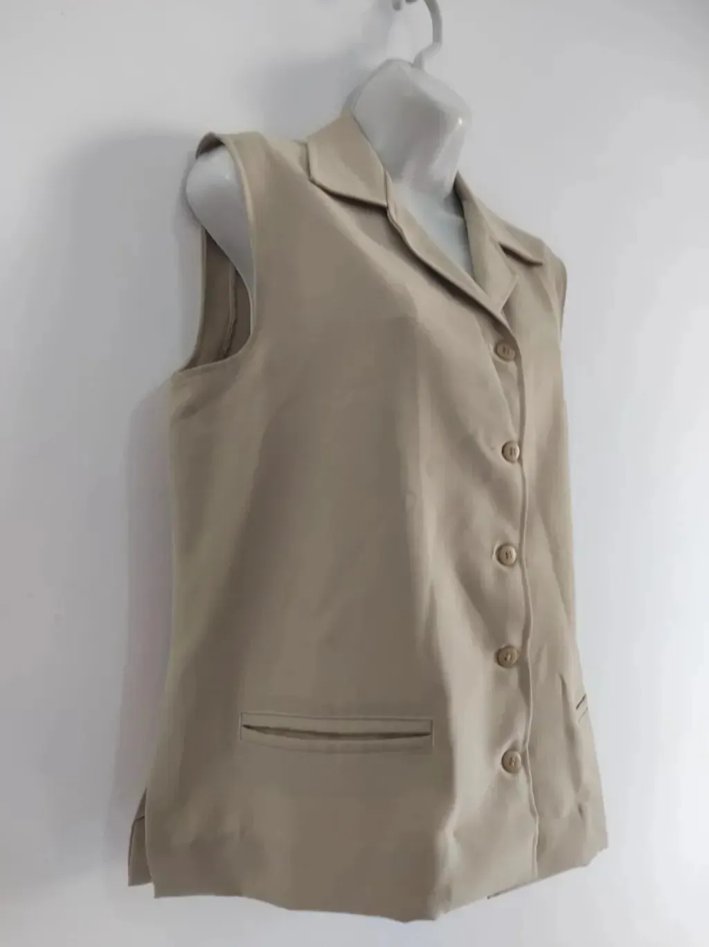 Conjunto Colete e Calça de Alfaiataria - Tam. G