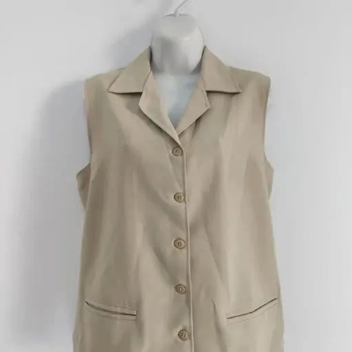 Conjunto Colete e Calça de Alfaiataria - Tam. G