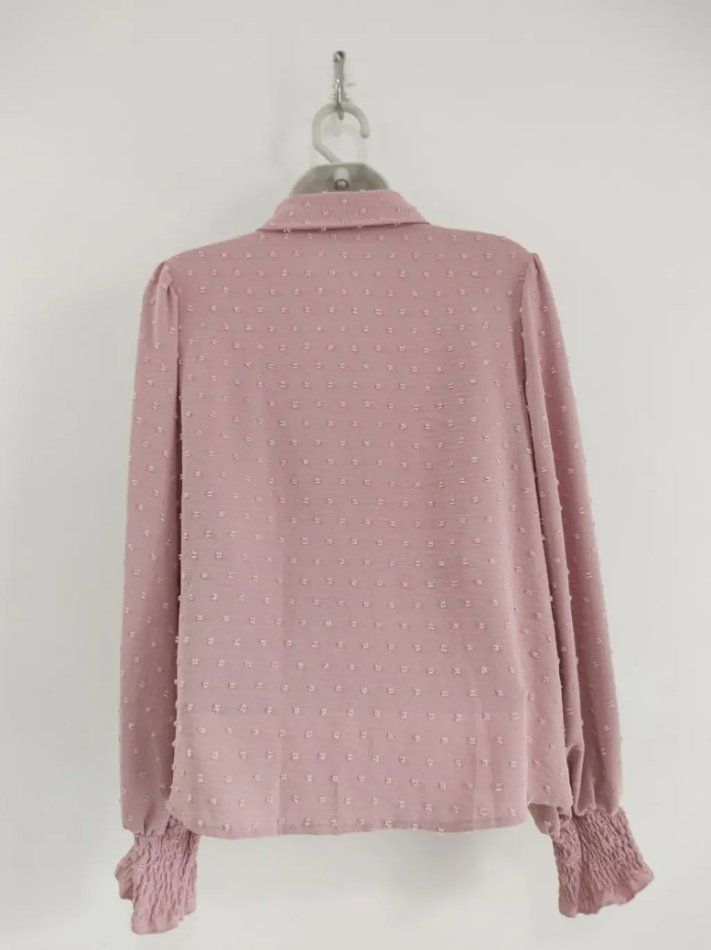 Camisa Rosa Texturizada - Tam. M