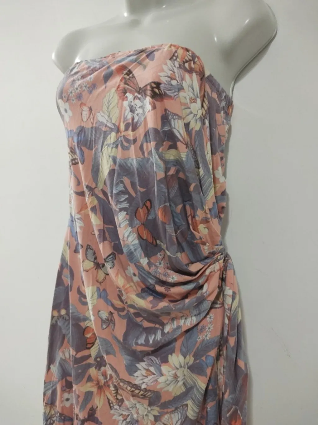 Vestido Tomara que Caia Estampado - Tam. M