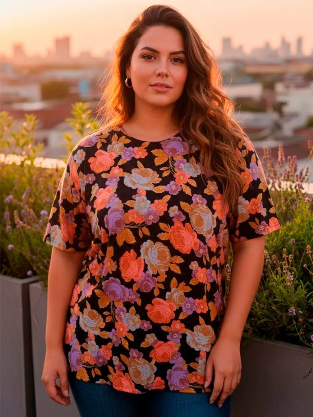 Blusa Floral - Tam. G