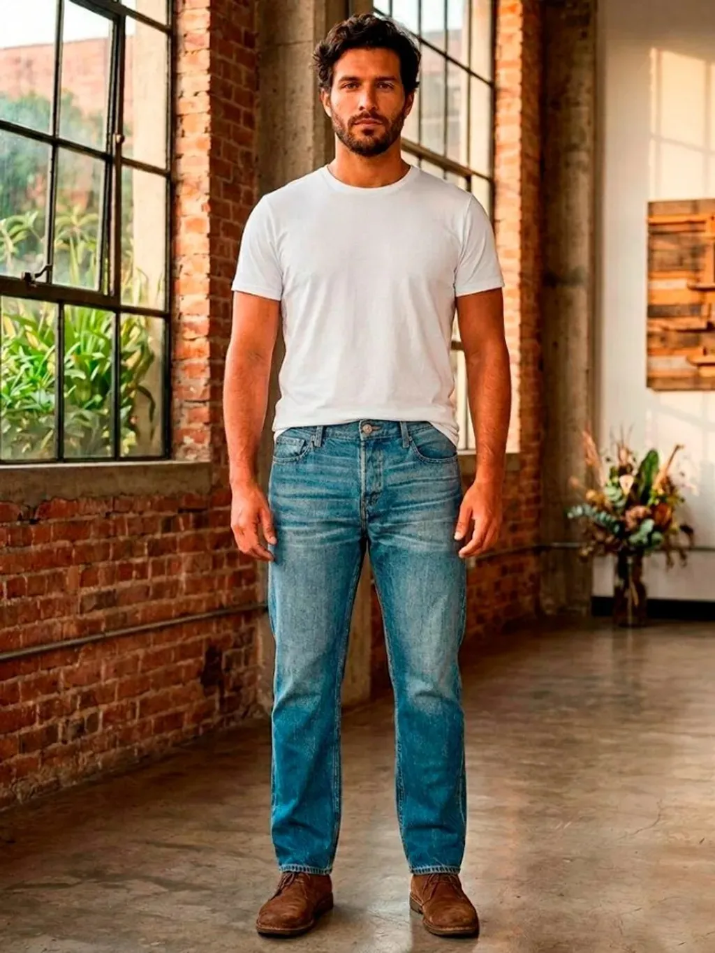 Calça Jeans Masculina Hollister - Tam. 44