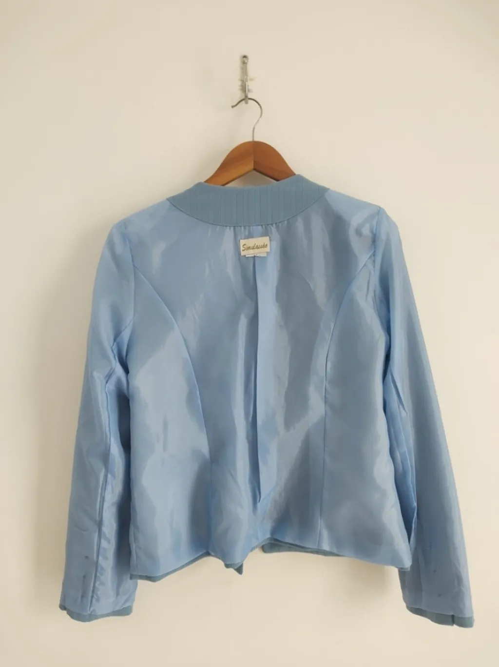 Blazer Azul Serenity Simulassão - Tam. M