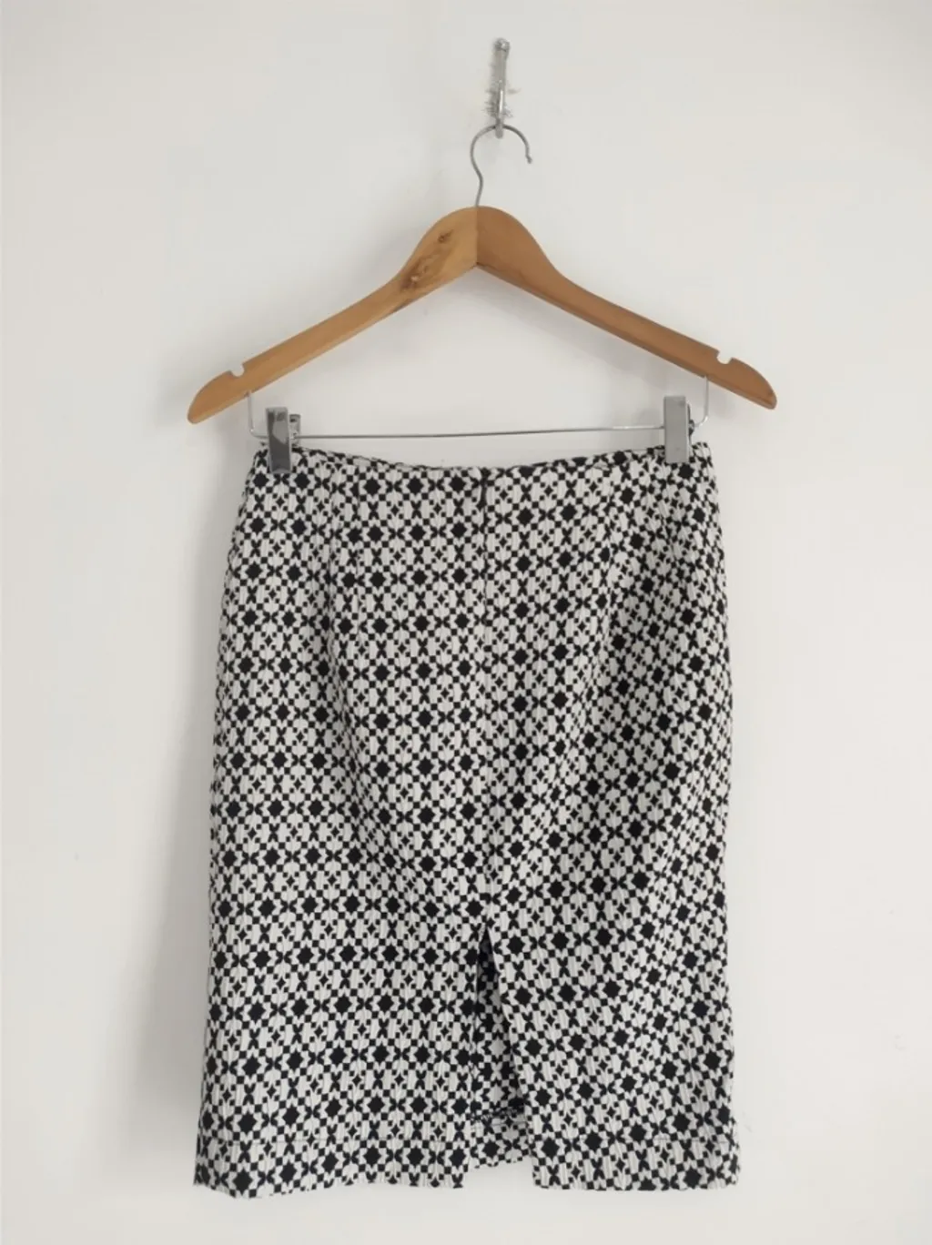 Saia Lápis Estampa Geométrica - Tam. P