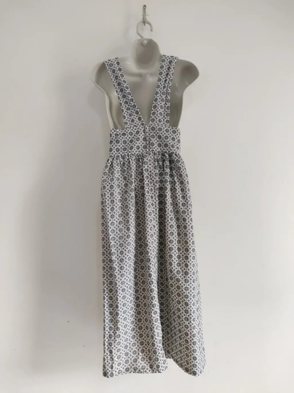 Vestido Salopete de Algodão - Tam. P