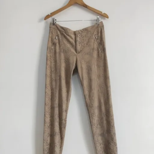 Calça Camurça Animal Print ZARA - Tam. 44