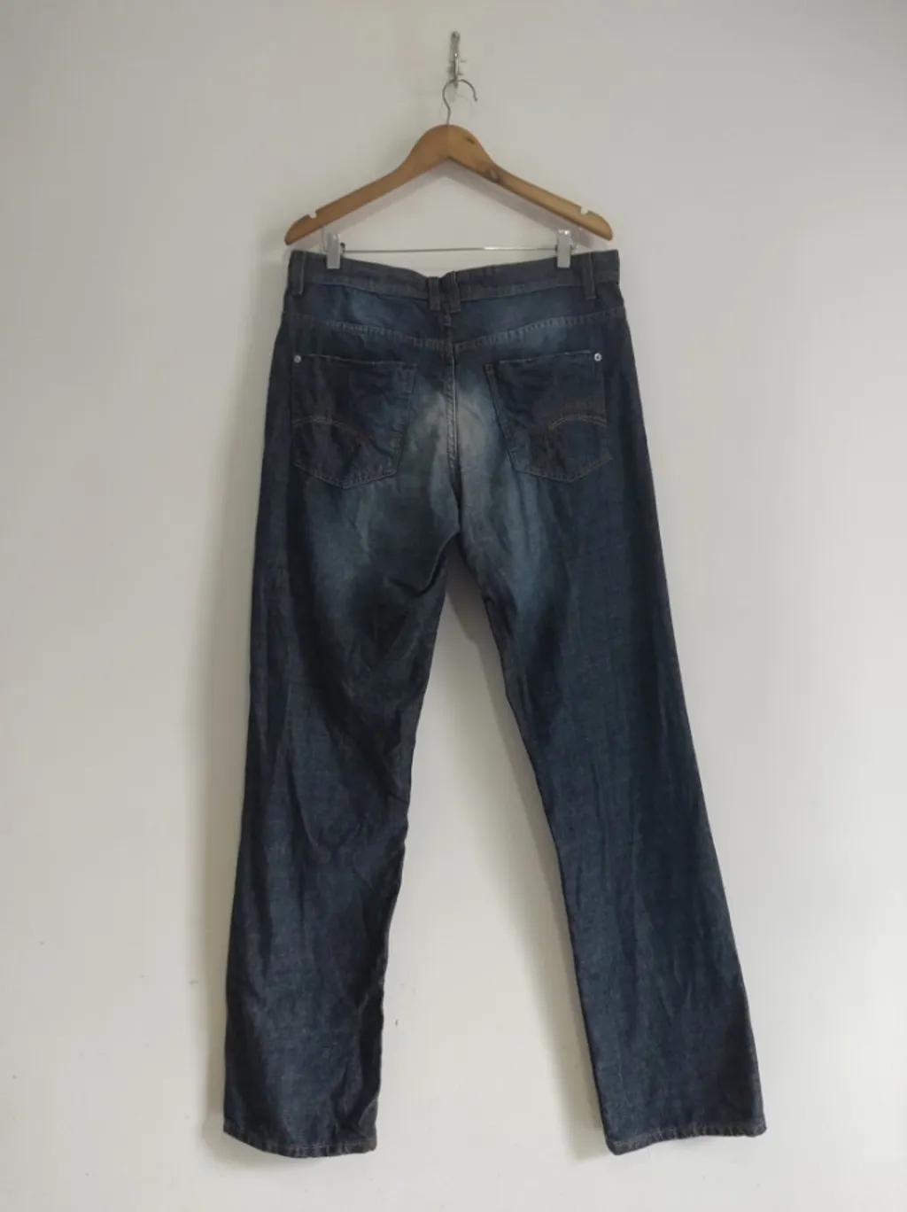 Calça Jeans Masculina Botões - Tam. 46