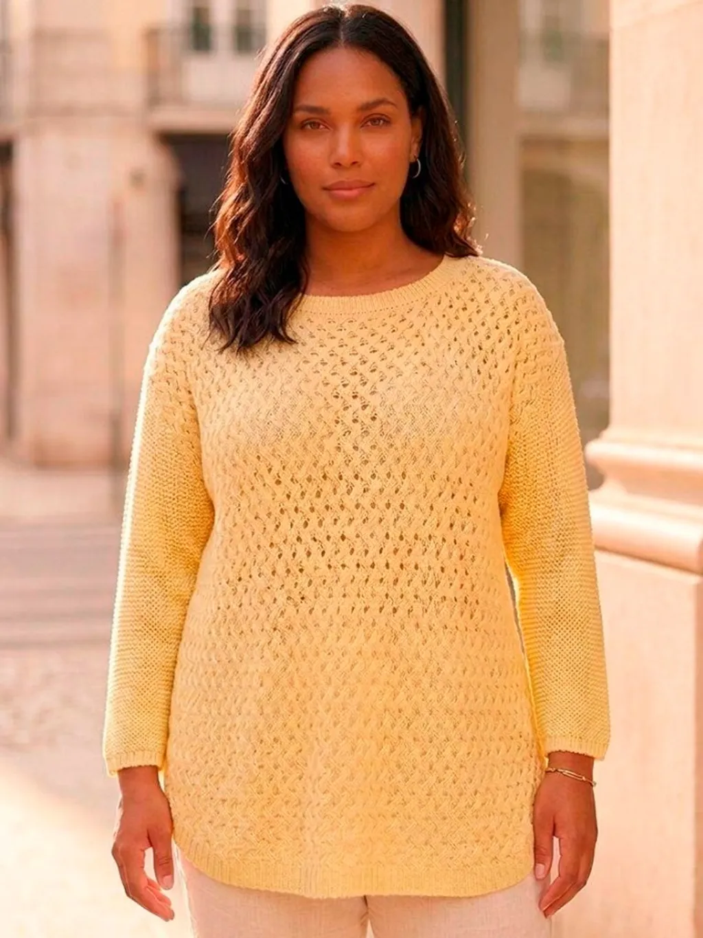 Suéter Importado Manga 7.8 - Tam. G