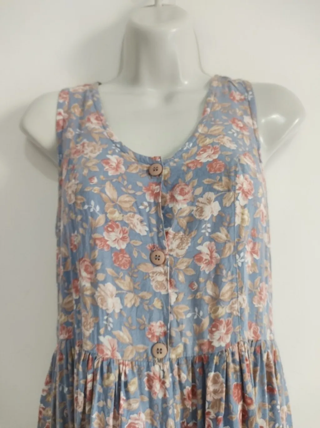 Vestido Curto Florido - Tam. P