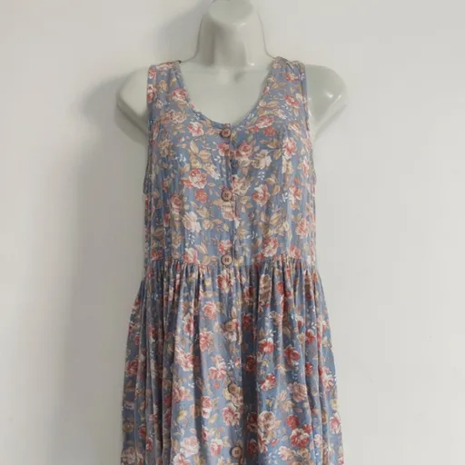 Vestido Curto Florido - Tam. P