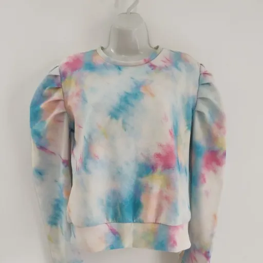 Blusa Manga Bufante Tie Dye - Tam. M