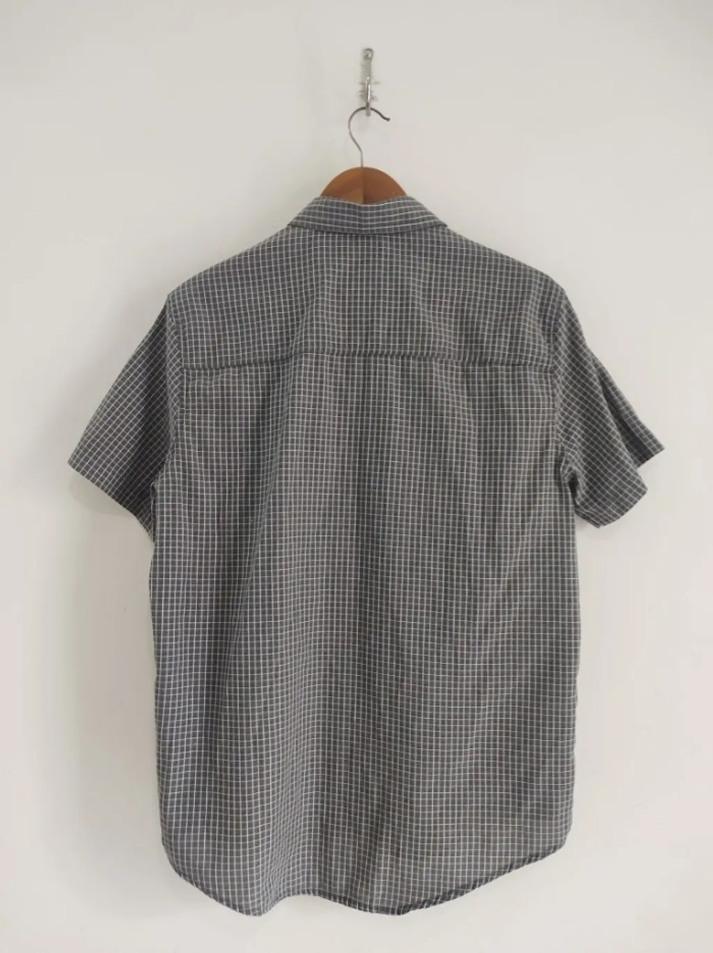 Camisa Manga Curta Masculina Xadrez - Tam. M