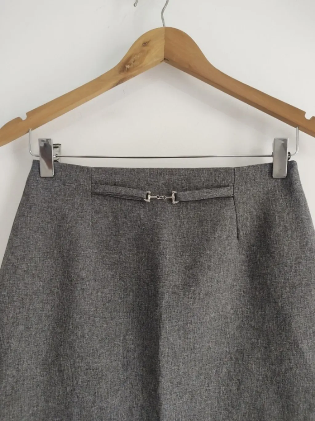 Saia Cinza de Alfaiataria - Tam. P