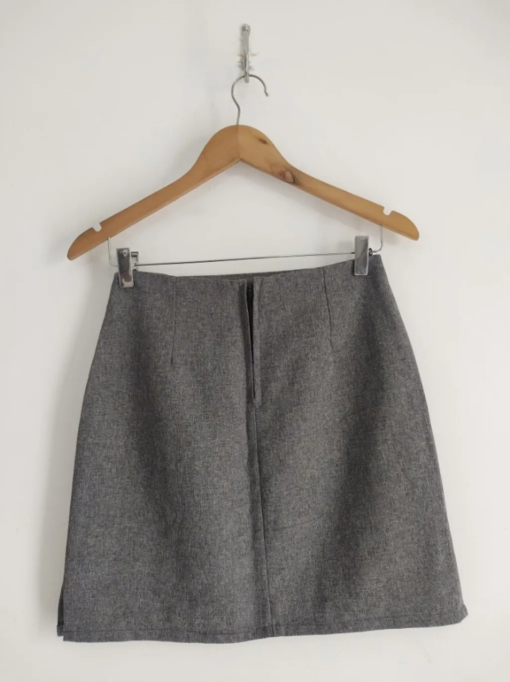 Saia Cinza de Alfaiataria - Tam. P
