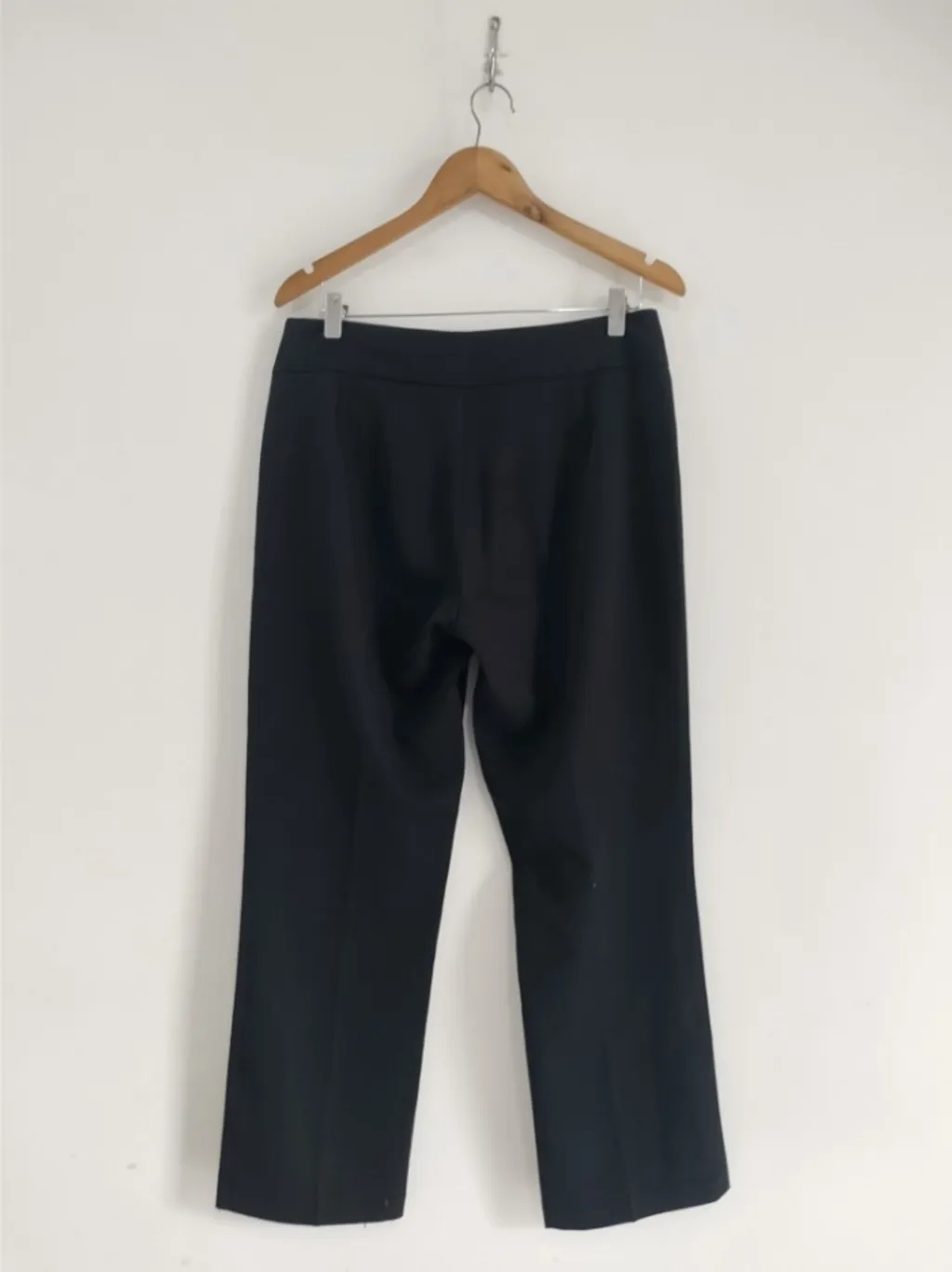 Calça Preta de Alfaiataria - Tam. 42