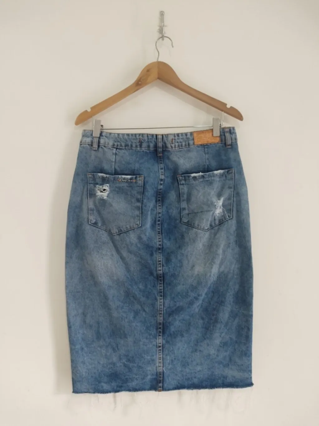 Saia Jeans Midi Vizzy - Tam. 42