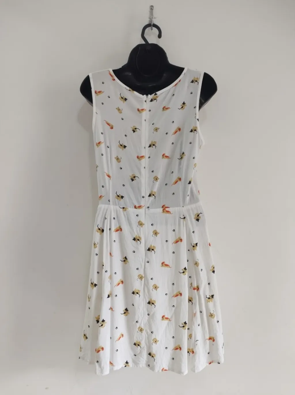 Vestido Estampa de Gatinhos - Tam. M