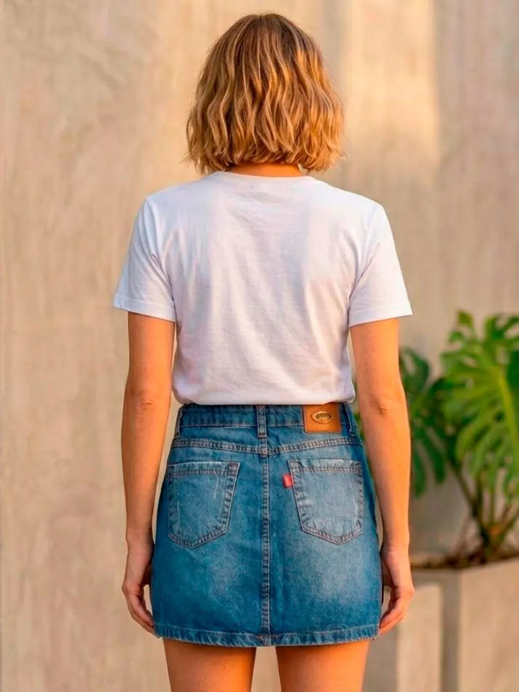 Saia Jeans Destroyed - Tam. 36