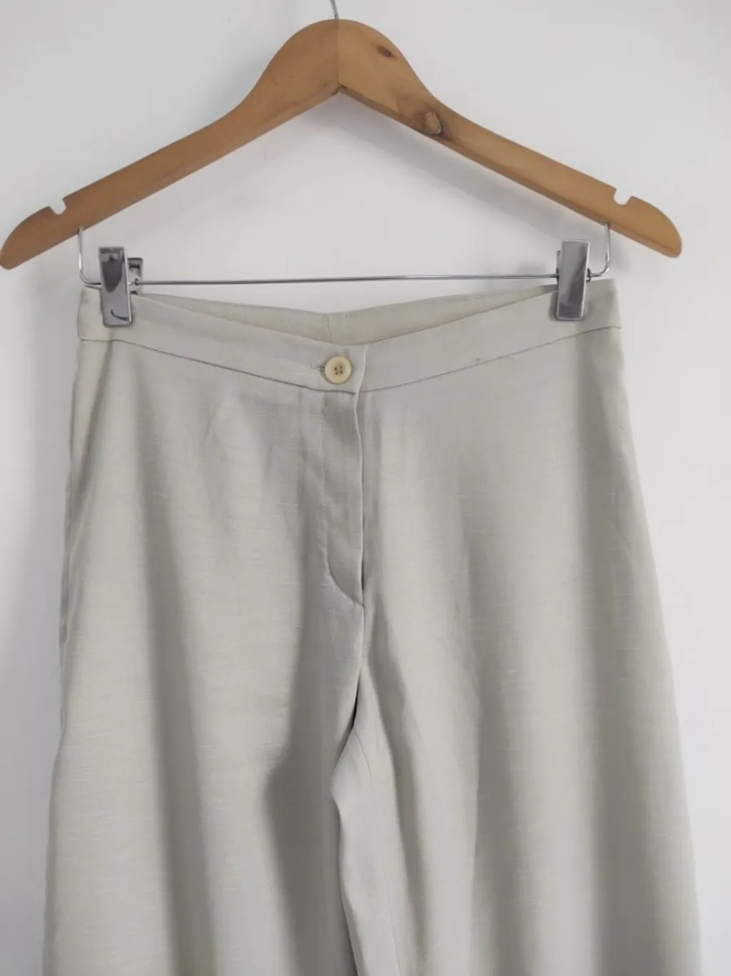 Calça de Alfaiataria Areia - Tam. P