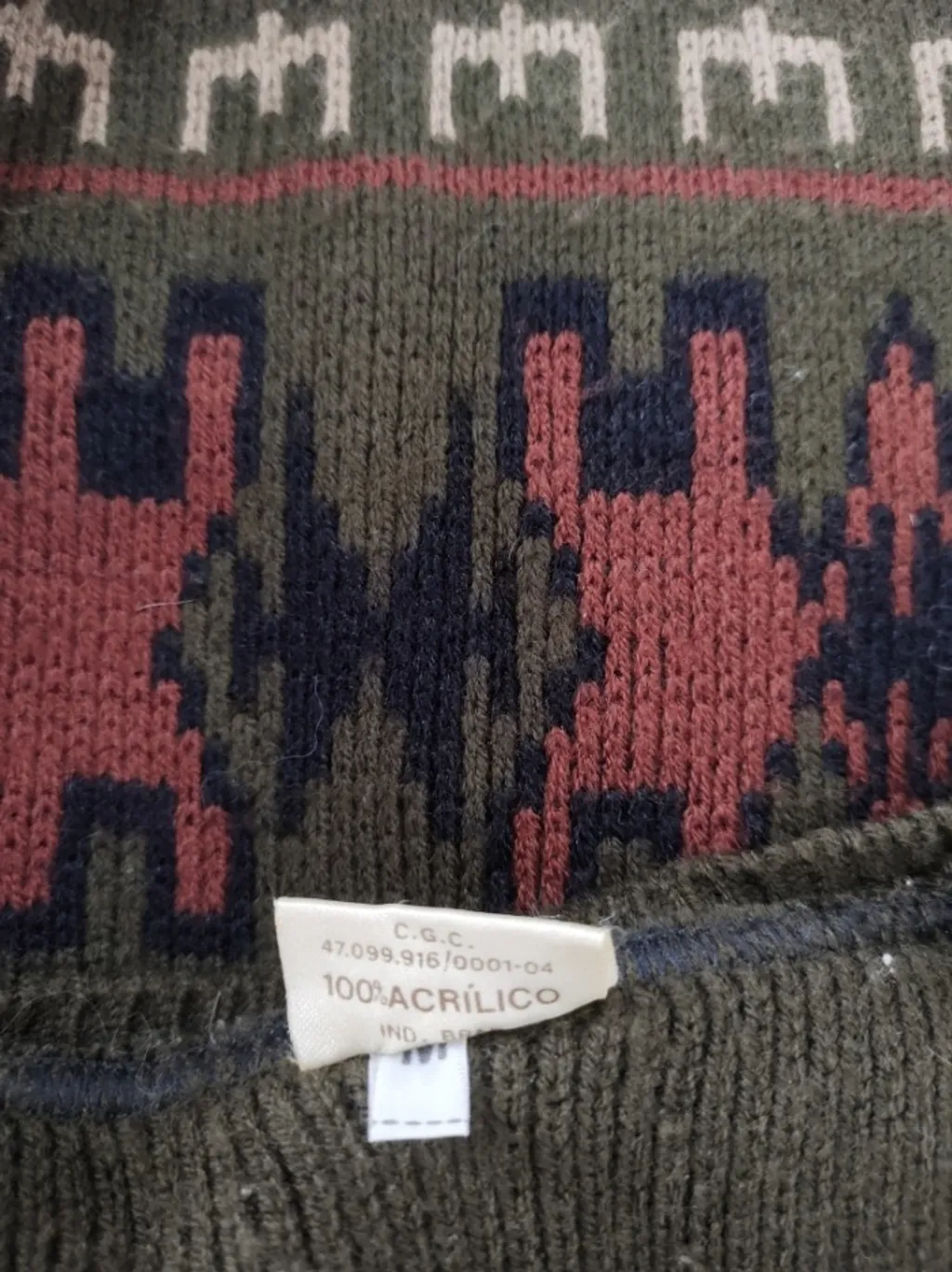 Colete de Tricô Vintage CGC - Tam. P
