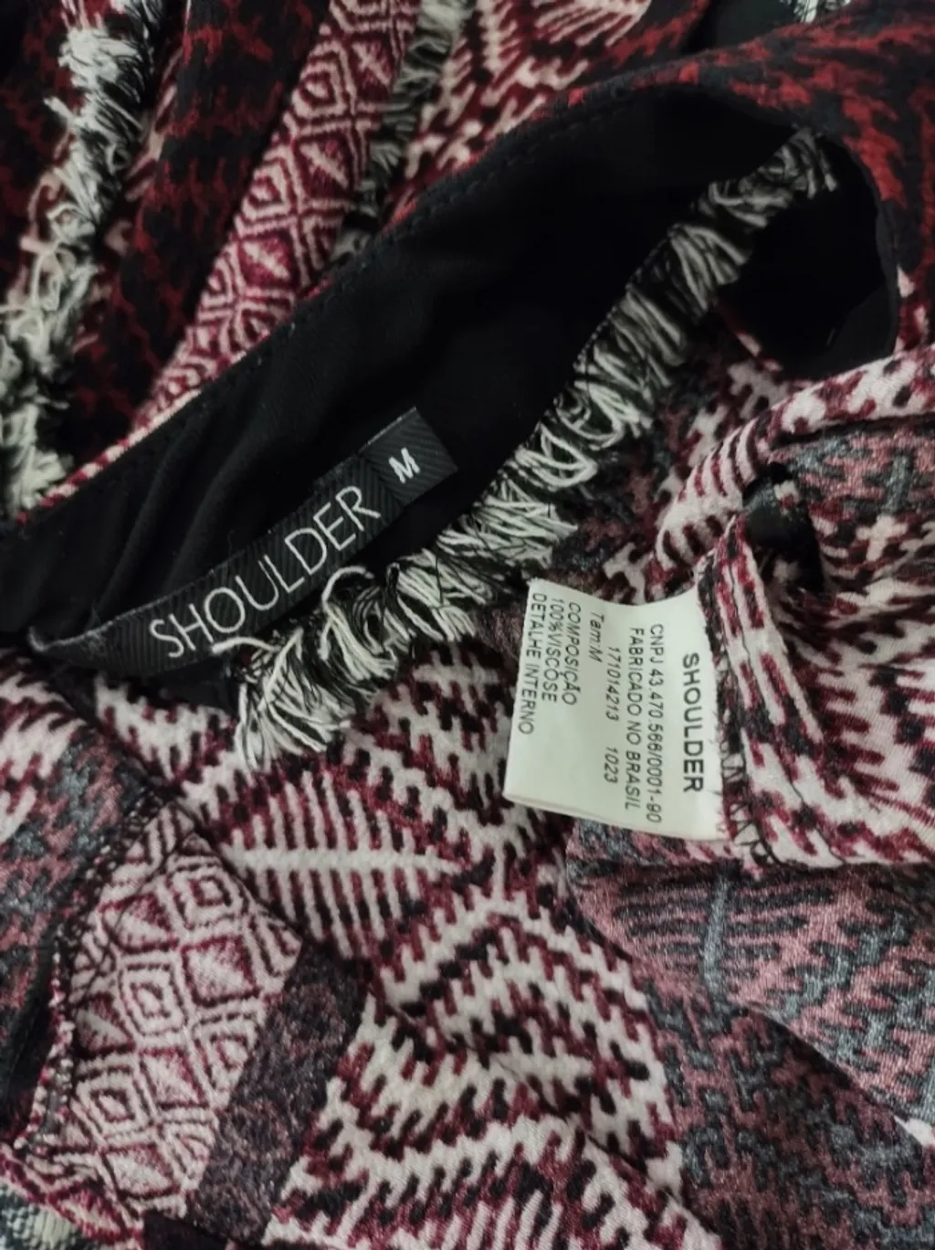 Regata Gola Cruzada Étnica SHOULDER - Tam. M