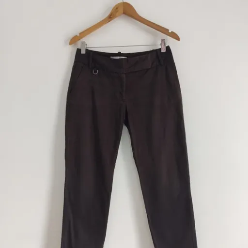 Calça de Alfaiataria Marrom ZARA - Tam. 40