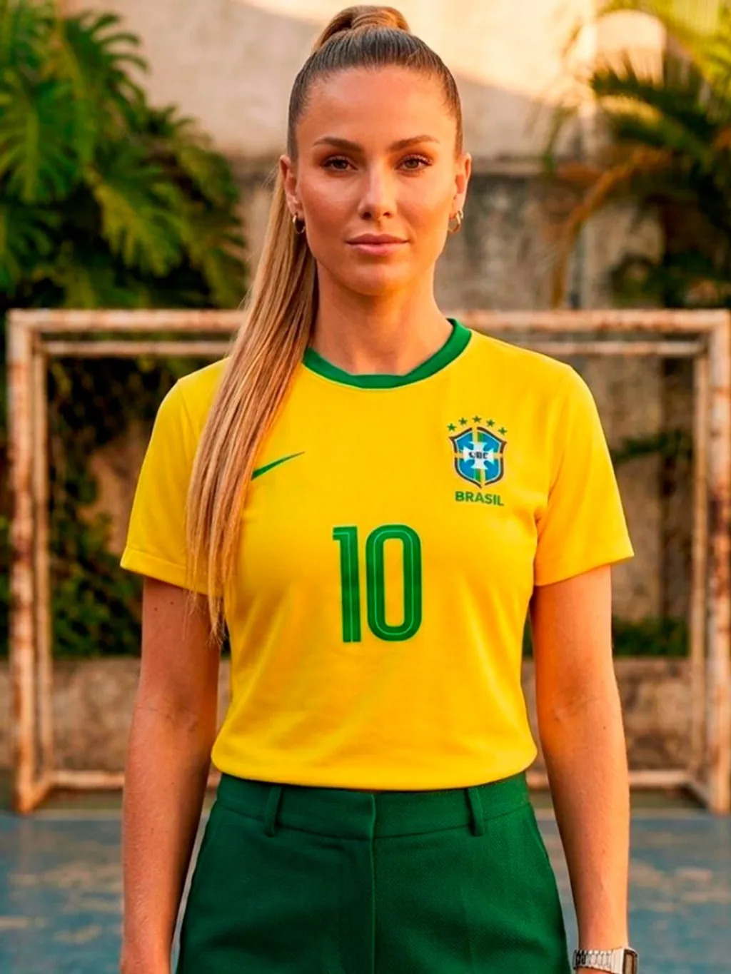 Camiseta Brasil 10 Neymar - Tam. M