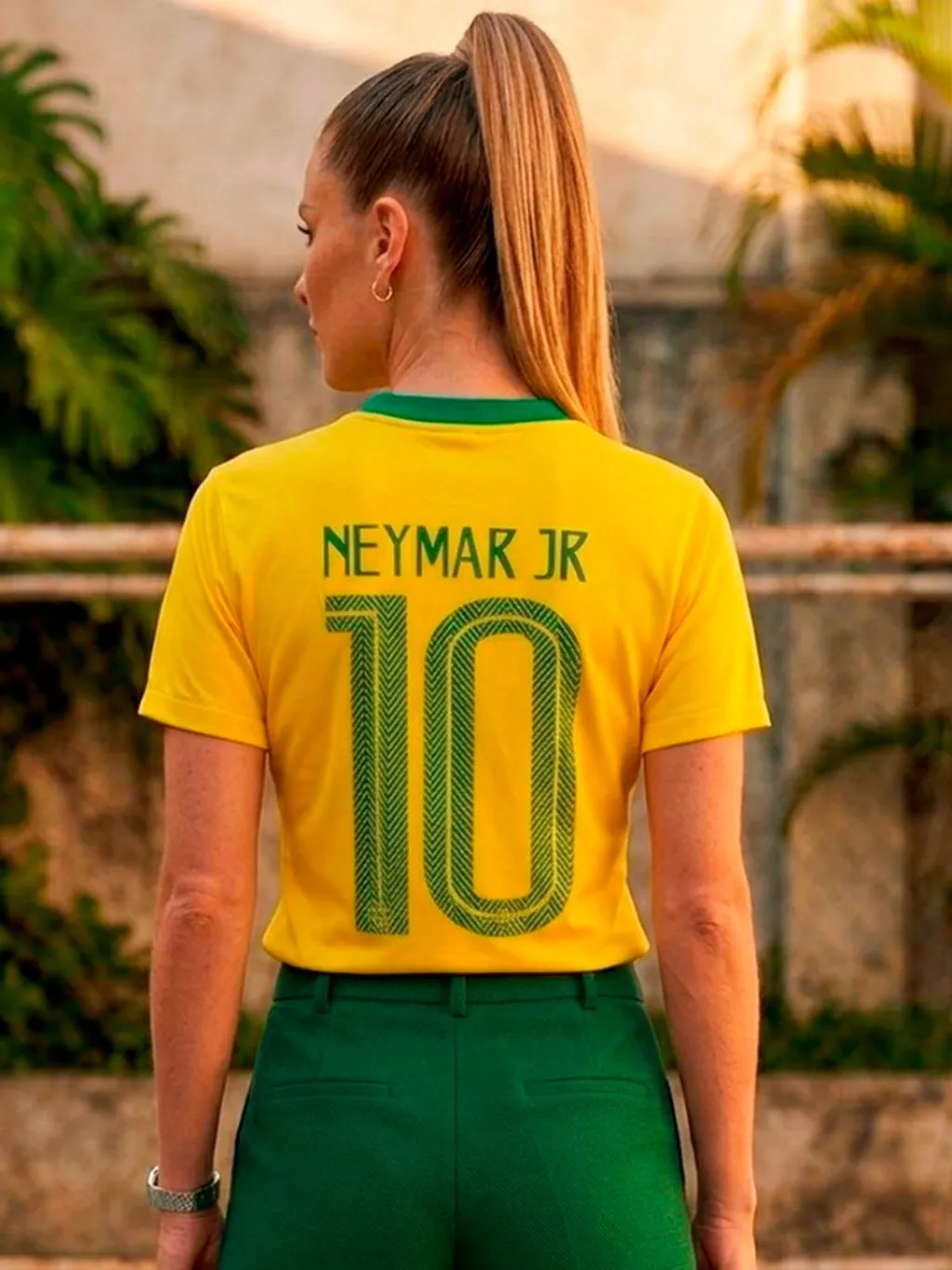 Camiseta Brasil 10 Neymar - Tam. M