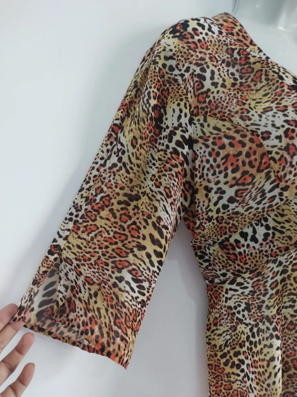 Camisa Oncinha Transparência - Tam. M