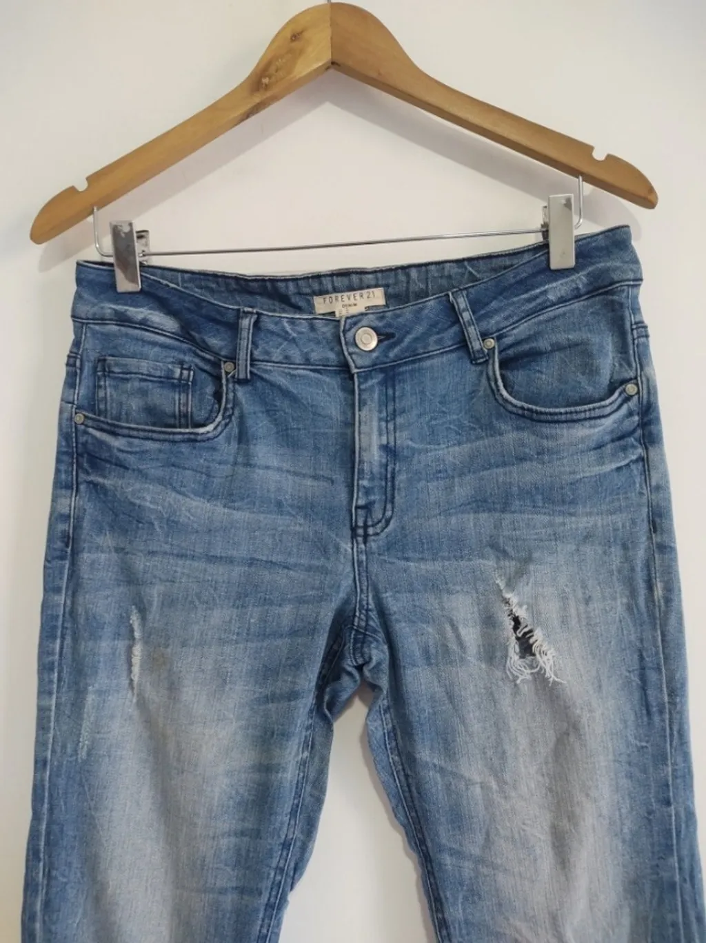Calça Jeans Destroyed - Forever 21 - Tam. 40