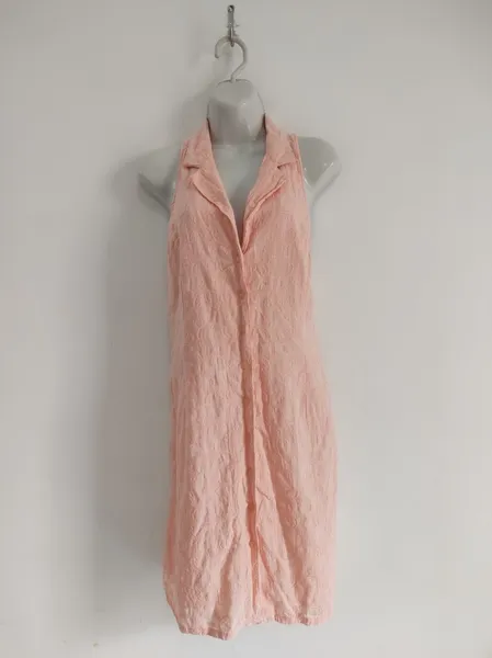 Vestido Chemise Bordado Paisley - Tam. G